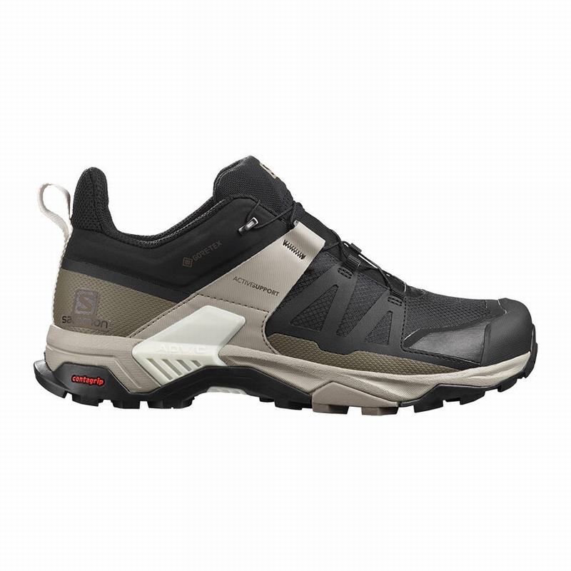 Buty Trekkingowe Męskie Salomon X ULTRA 4 GORE-TEX - Czarne - Polska (381-CDGLXA)